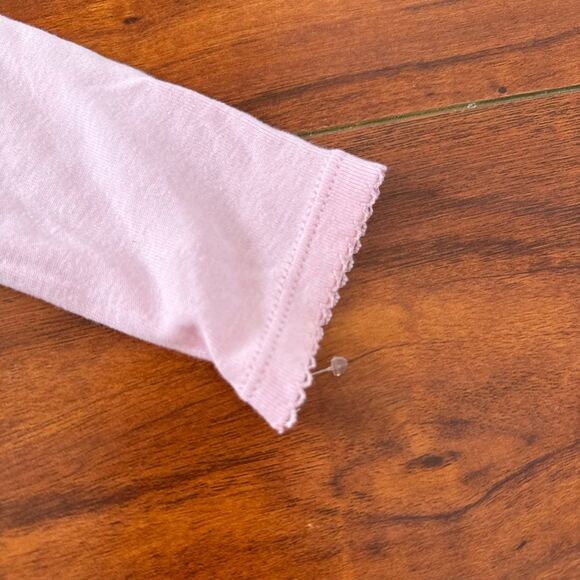 Carter’s Long-sleeve Pink Bodysuit 6 m - Picture 4 of 6